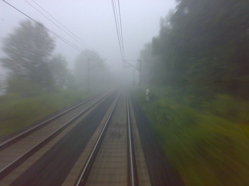 Bahnschienen bei Oberrieden