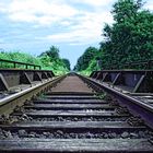 Bahnschienen HDR