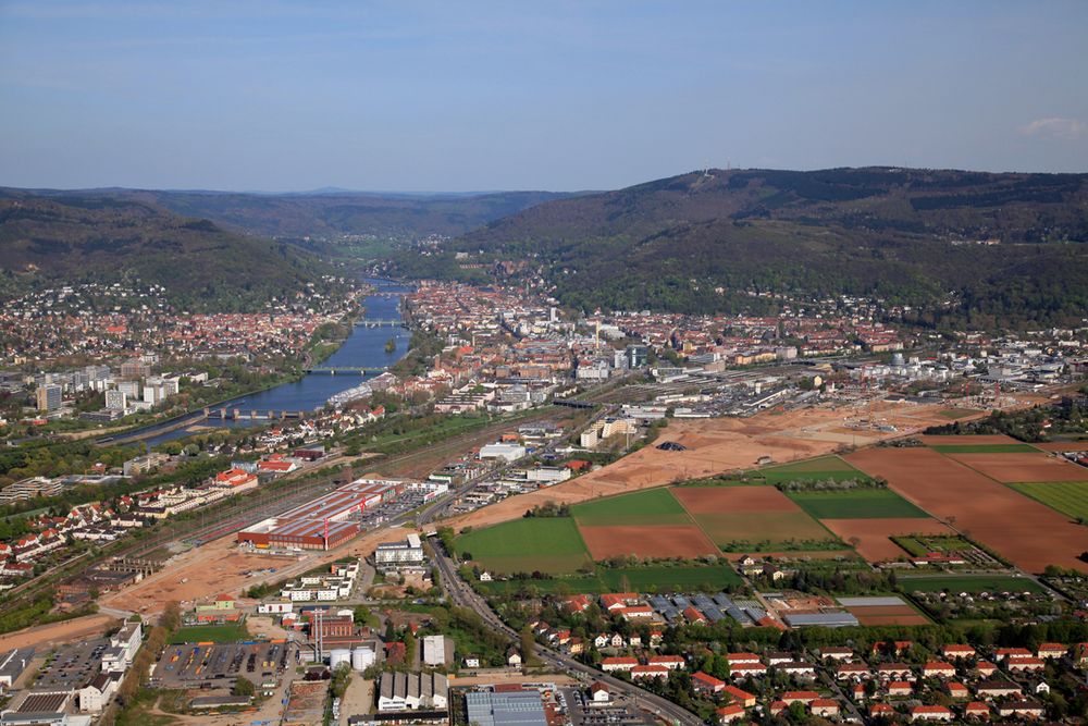 Bahnstadt Heidelberg Luftbild