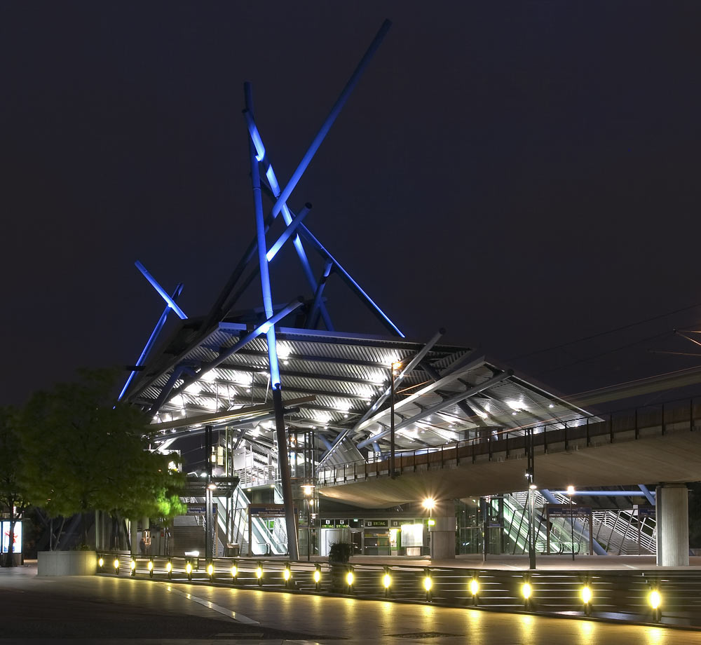 Bahnstation am CentrO in Oberhausen