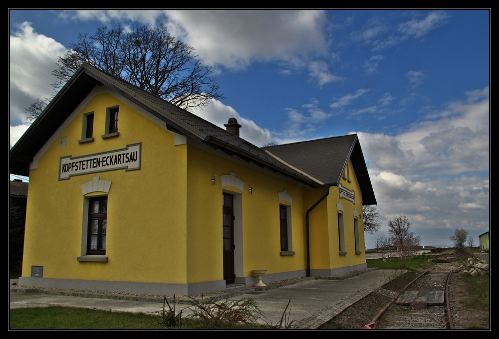 Bahnstation Kopfstetten-Eckartsau