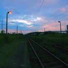 Bahnsteig am Abend #2