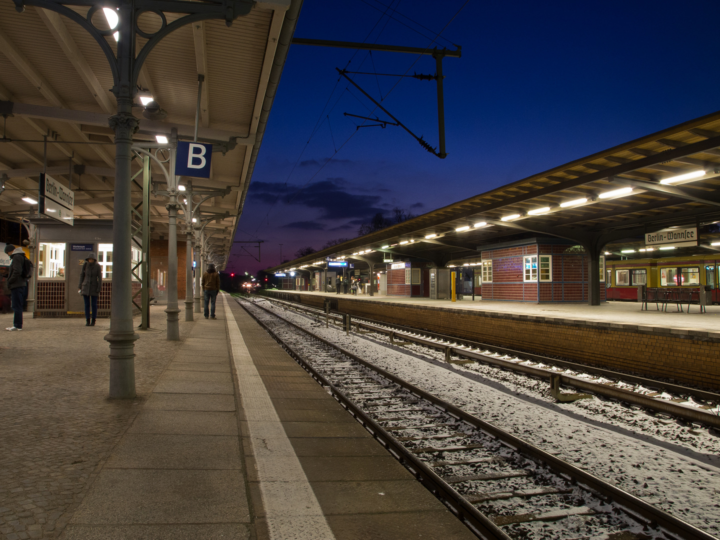 Bahnsteig-Bibbern