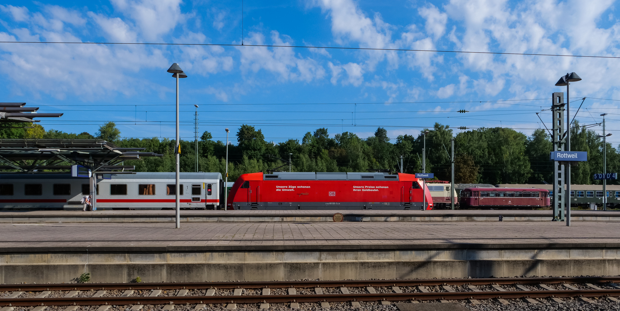 Bahnsteig-Blick