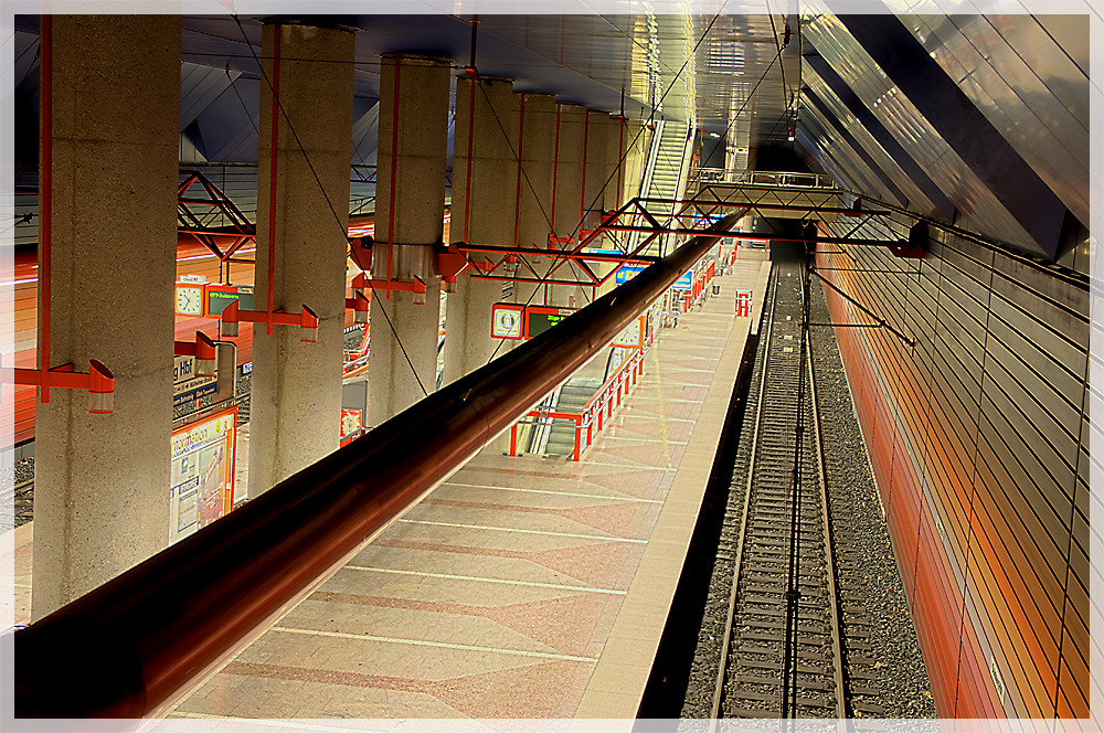 Bahnsteig Duisburg Hauptbahnhof