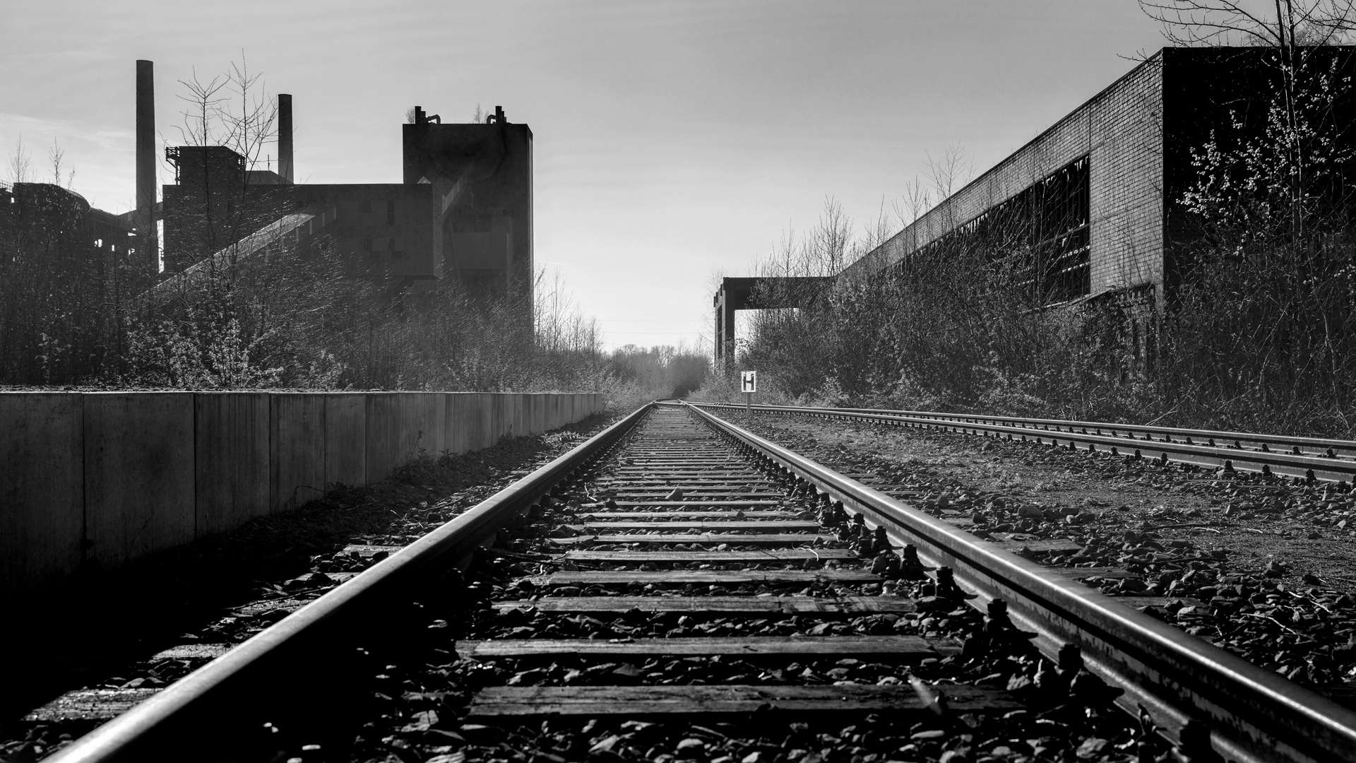 Bahnsteig einer vergangenen Zeit