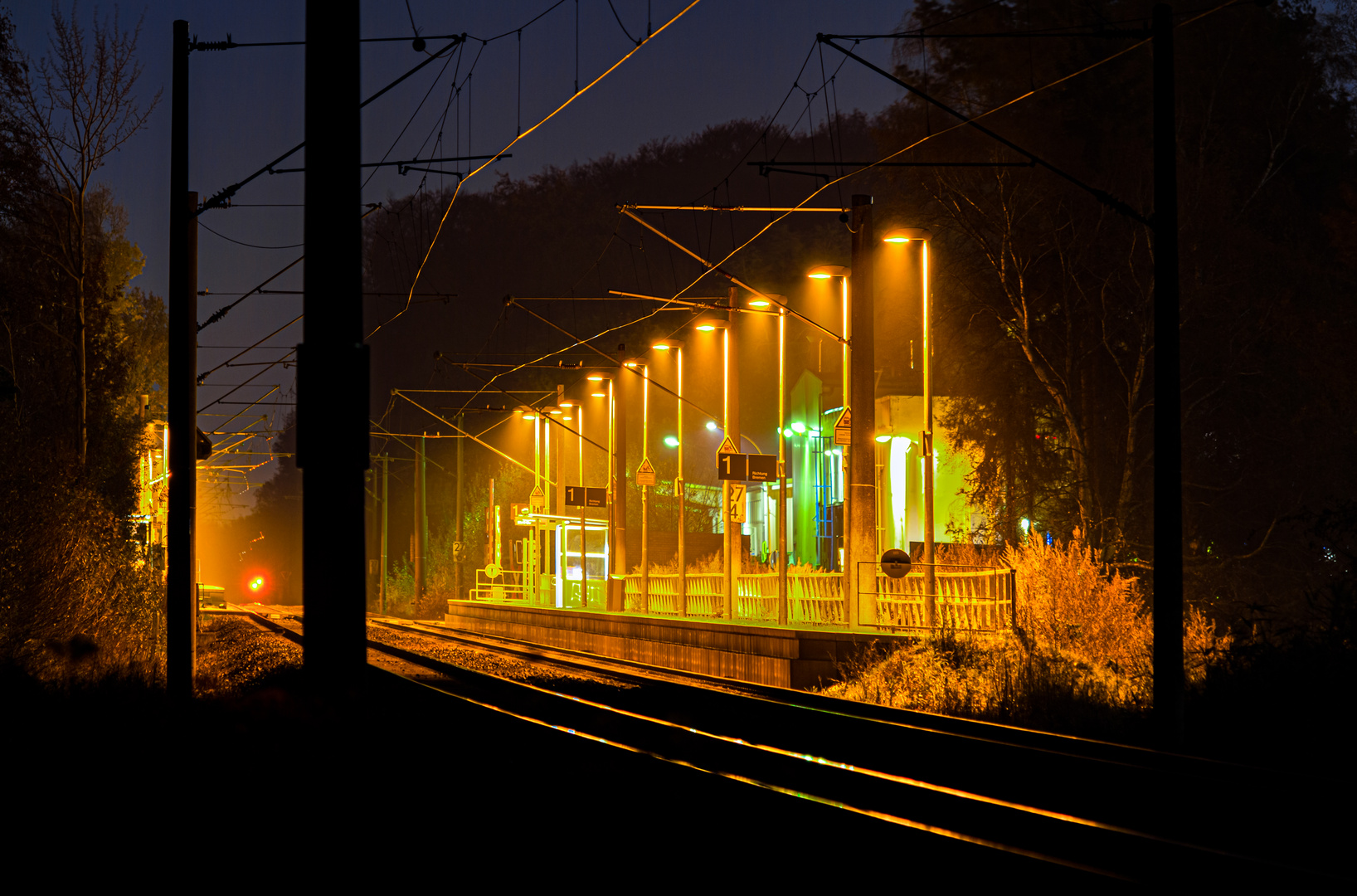 Bahnsteig Hoykenkamp