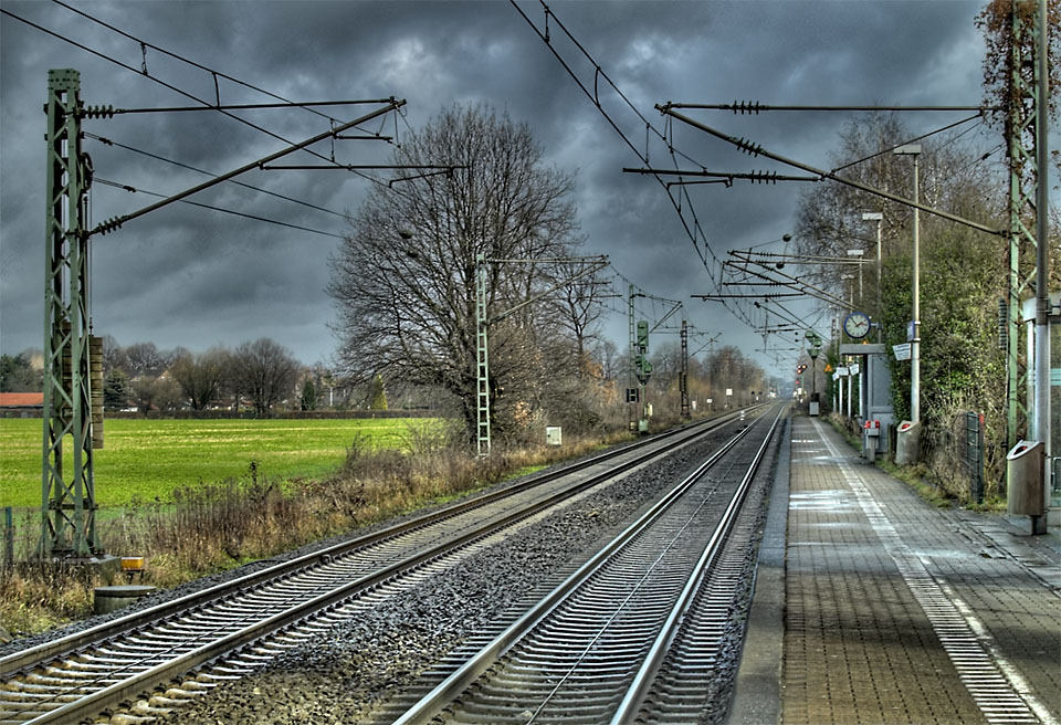 Bahnsteig Kamen irgendwas