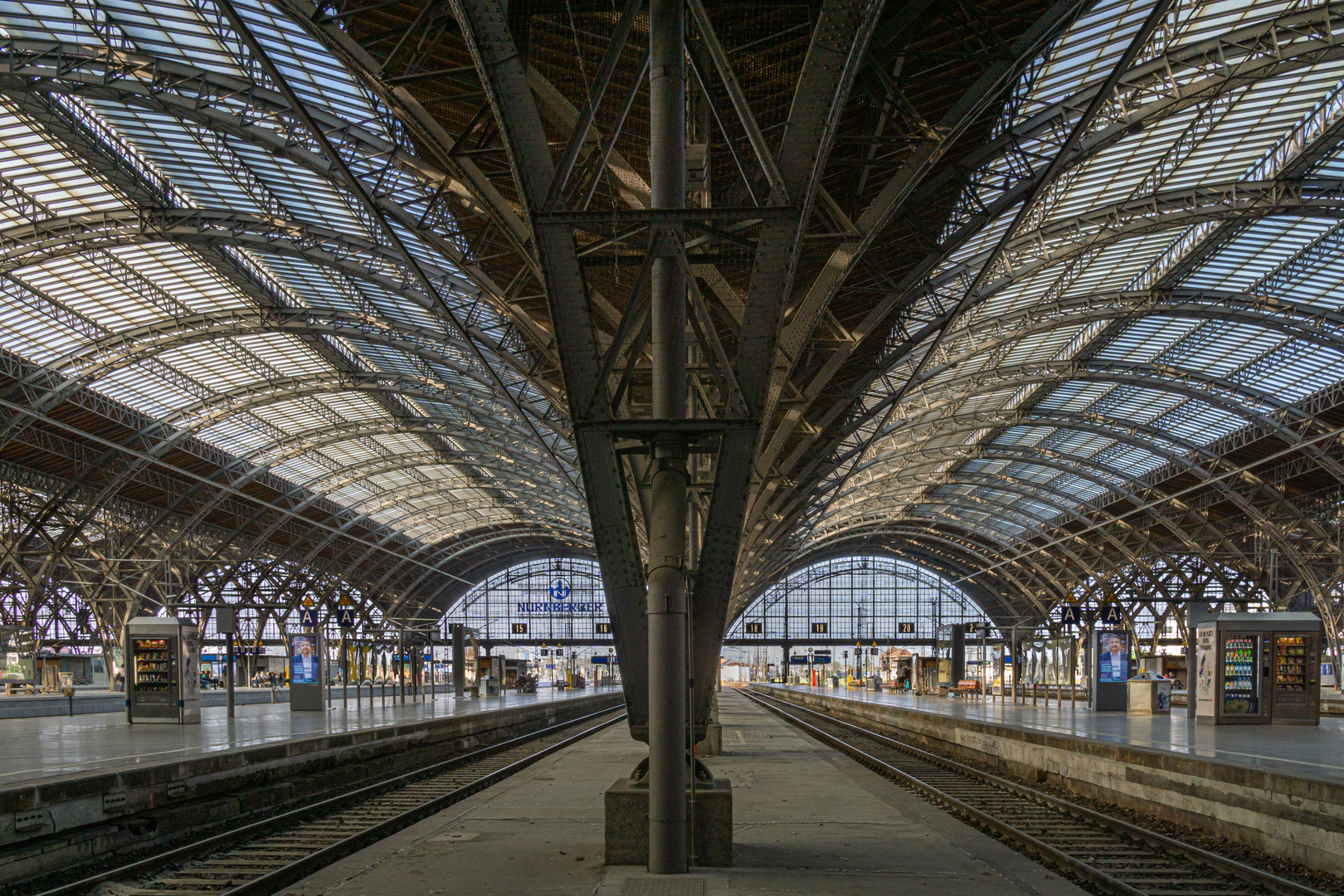 Bahnsteig Leipzig