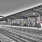 bahnsteig ostkreuz, hdr