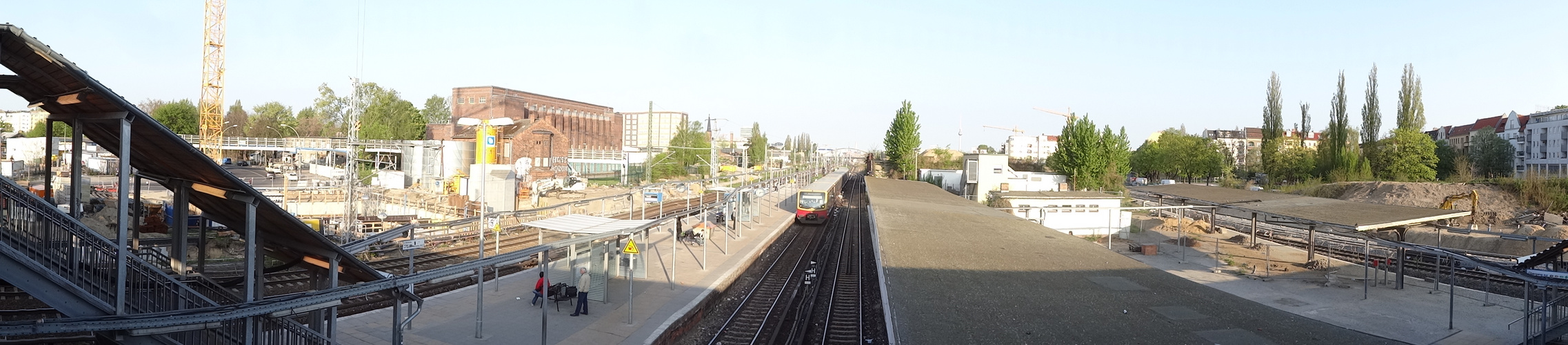 Bahnsteigbereich Ostkreuz