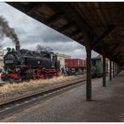 Bahnsteigüberdachung des Zittauer Vorstadtbahnhofs