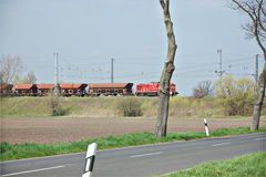 Bahnstrecke bei Fahlhorst