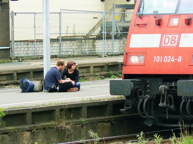 Bahnstreik-Opfer?