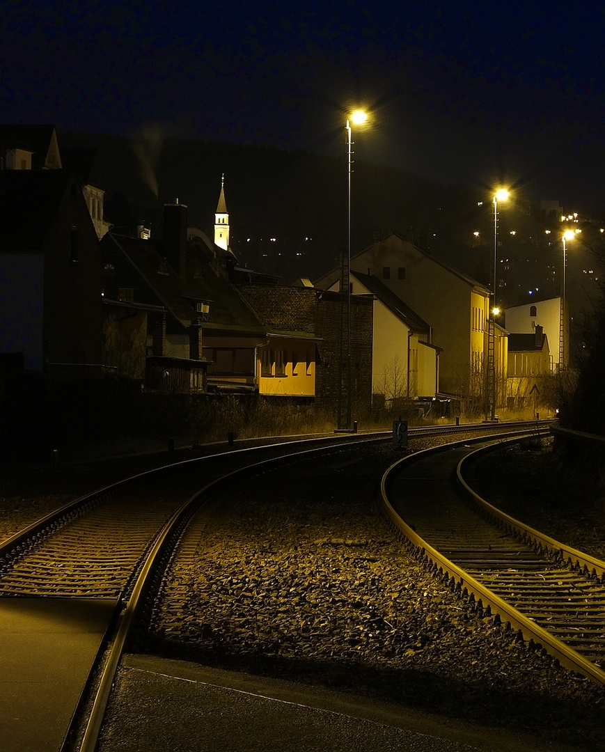 Bahnübergang Aue