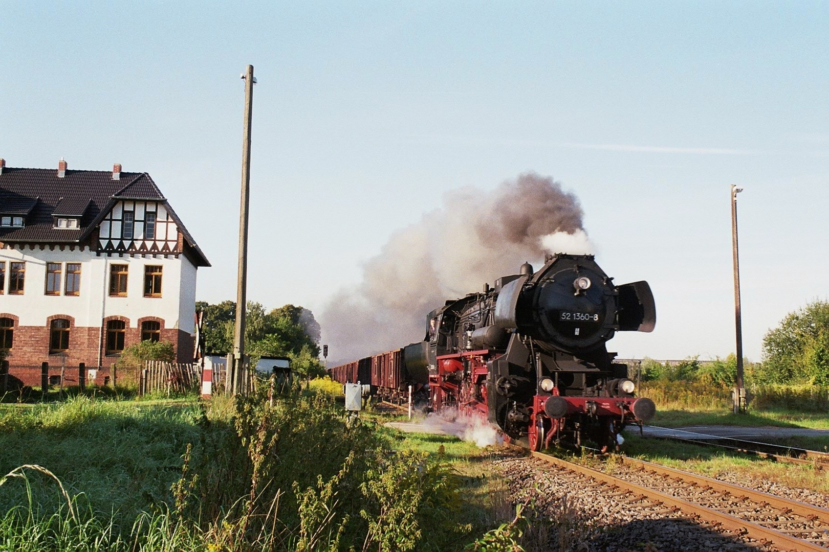 Bahnübergang bei Reuden