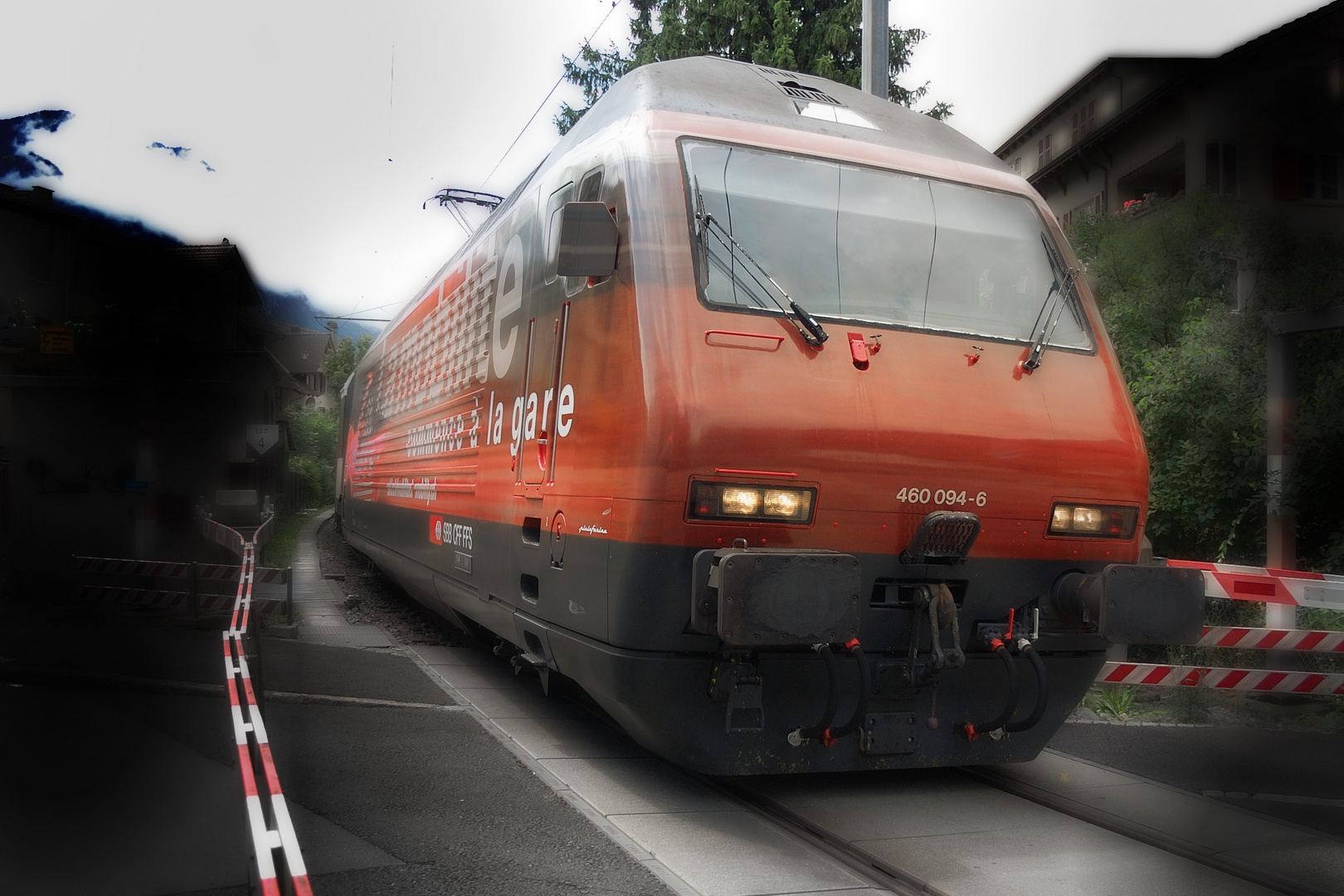 Bahnübergang Interlaken