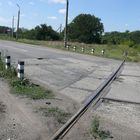 Bahnübergang Mykolajiv-Uman