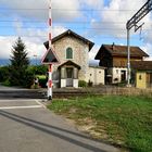Bahnübergang zwischen Satigny und Genf