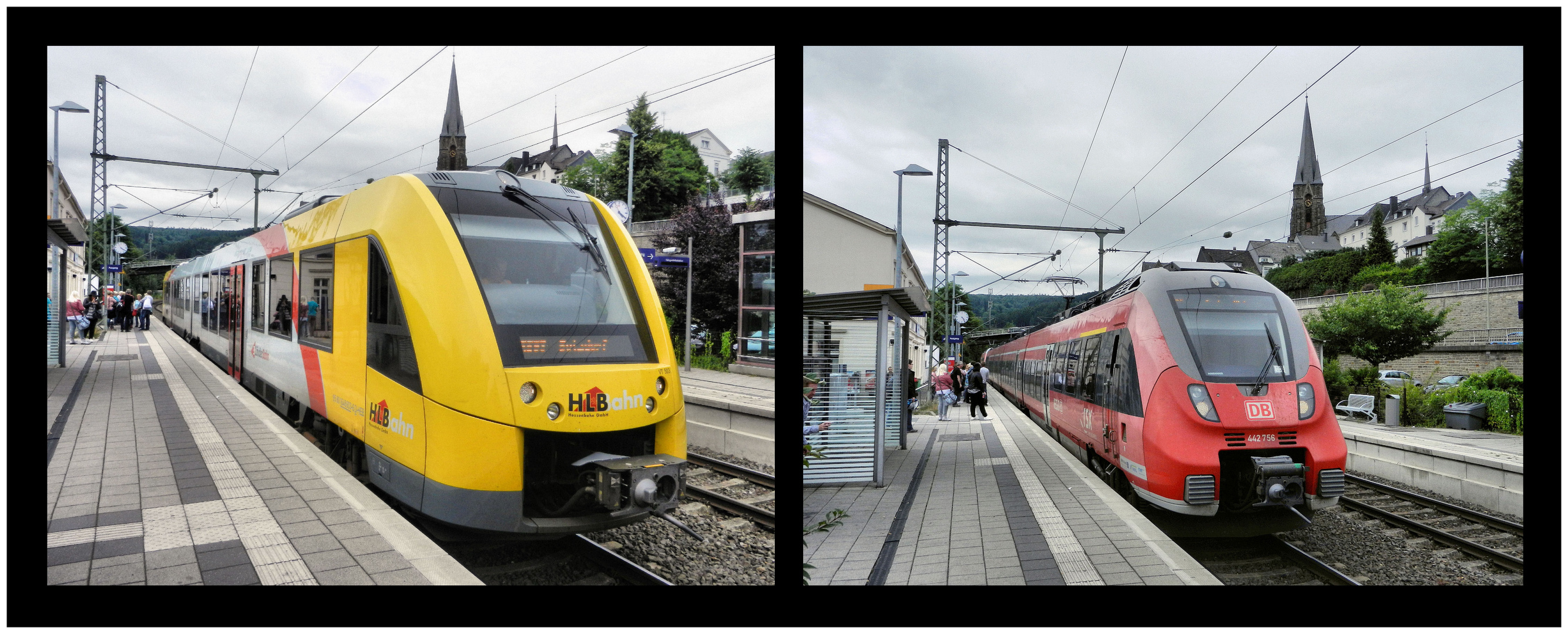 Bahnverkehr in Kirchen/Sieg