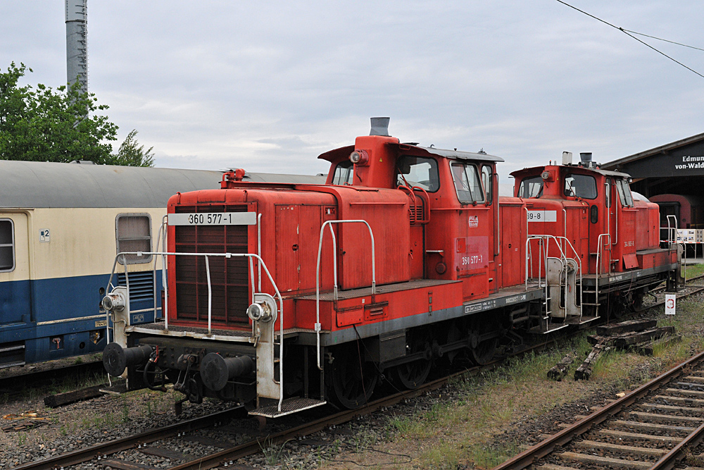 Bahnwelt 2015: Die schöne Rote mit der Nummer 360 577 – 1