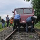 Bahnwelt 2015: Draisinen – Drehen per Hand