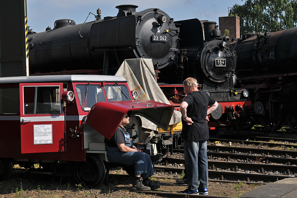 Bahnwelt 2015: Draisinen – Pause