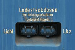 Bahnwelt 2015: Ladesteckdosen