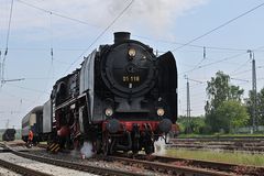 Bahnwelt 2015: Lok 01 118 – sie kommt