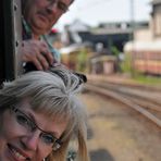 Bahnwelttage 2012: Fahrgastraushängen