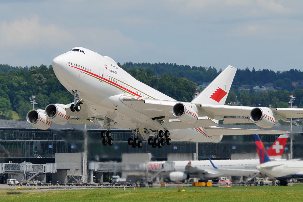 Bahrain Amiri Flight Boeing 747SP-Z5 A9C-HAK