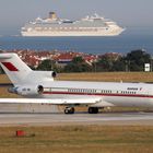 Bahrain Royal Flight Boeing 727-2M7 Adv.(RE) Istanbul 12.07.2012