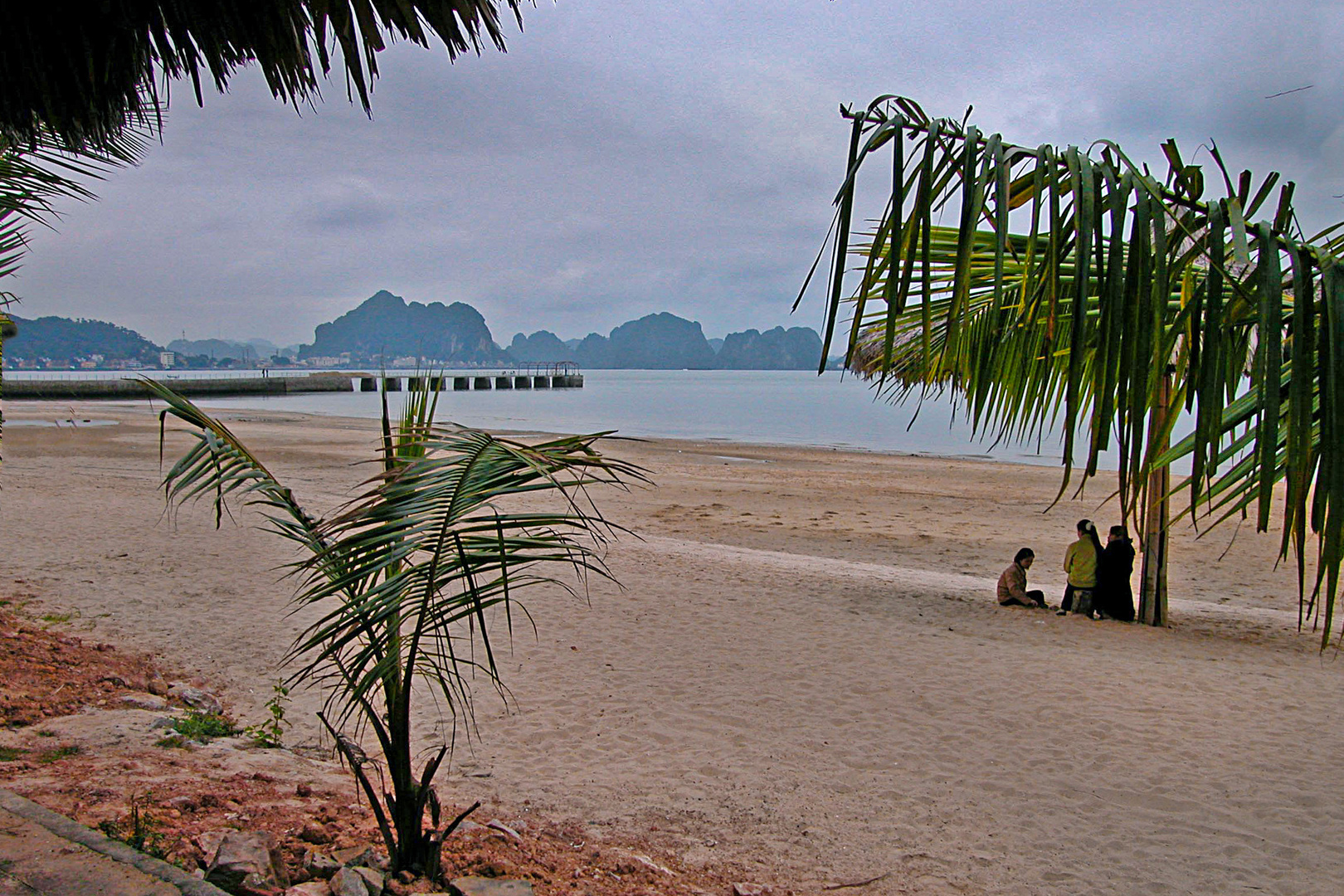 Bai Chay beach at Ha Long Bay