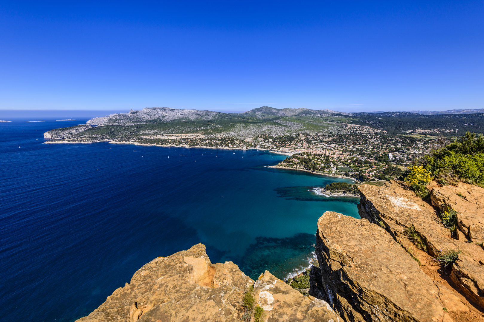 Baie de Cassis, Provence, Frankreich