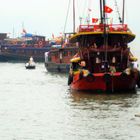 Baie de Ha Long, embarquement.