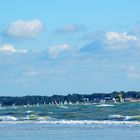 baie de la Canche, vue de la plage St.Gabriel (62)