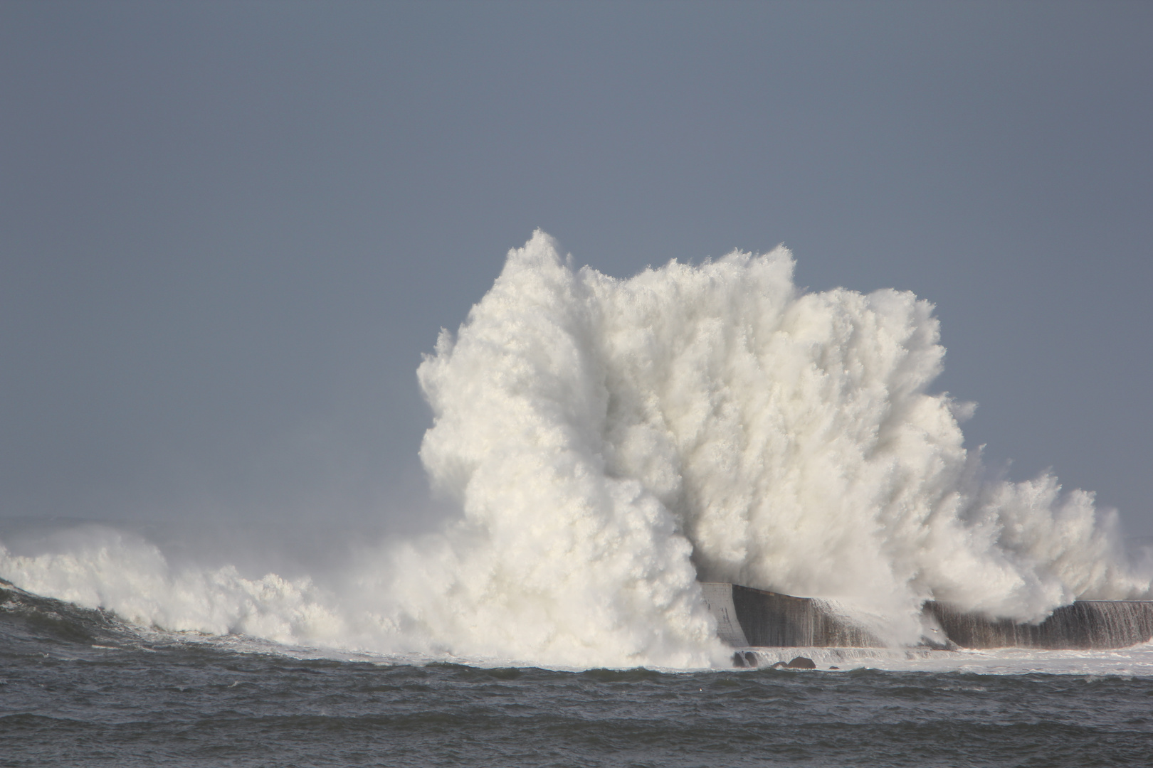 Baie de Saint Jean de Luz Grosses vagues photo et image paysages