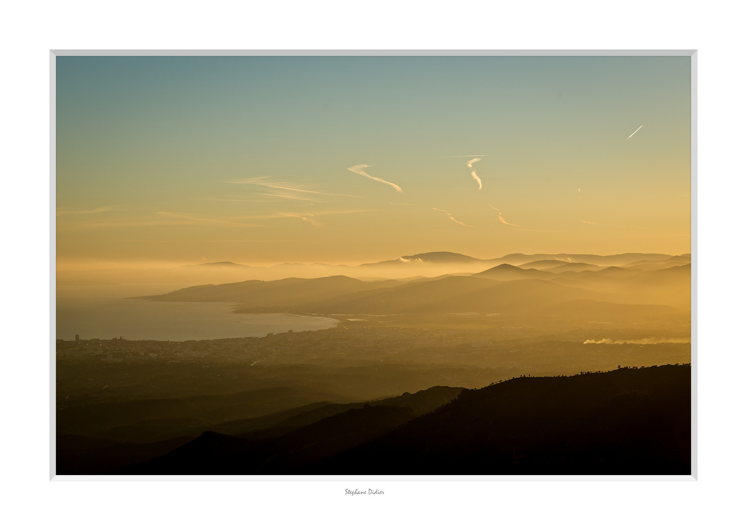 Baie de Saint Raphael - derniers rayons