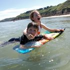 Baignade dans la joie