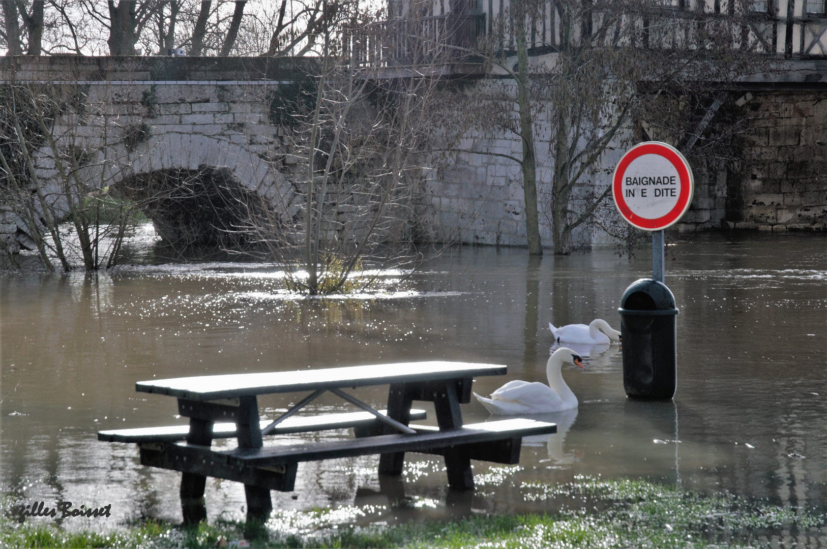 Baignade inédite