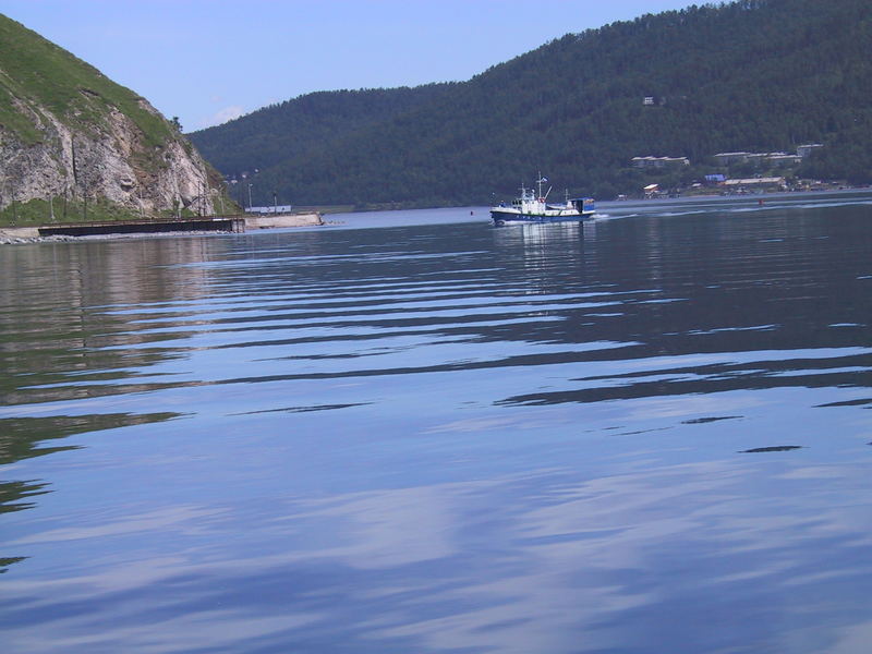 Baikalsee mit Angara, Sibirien