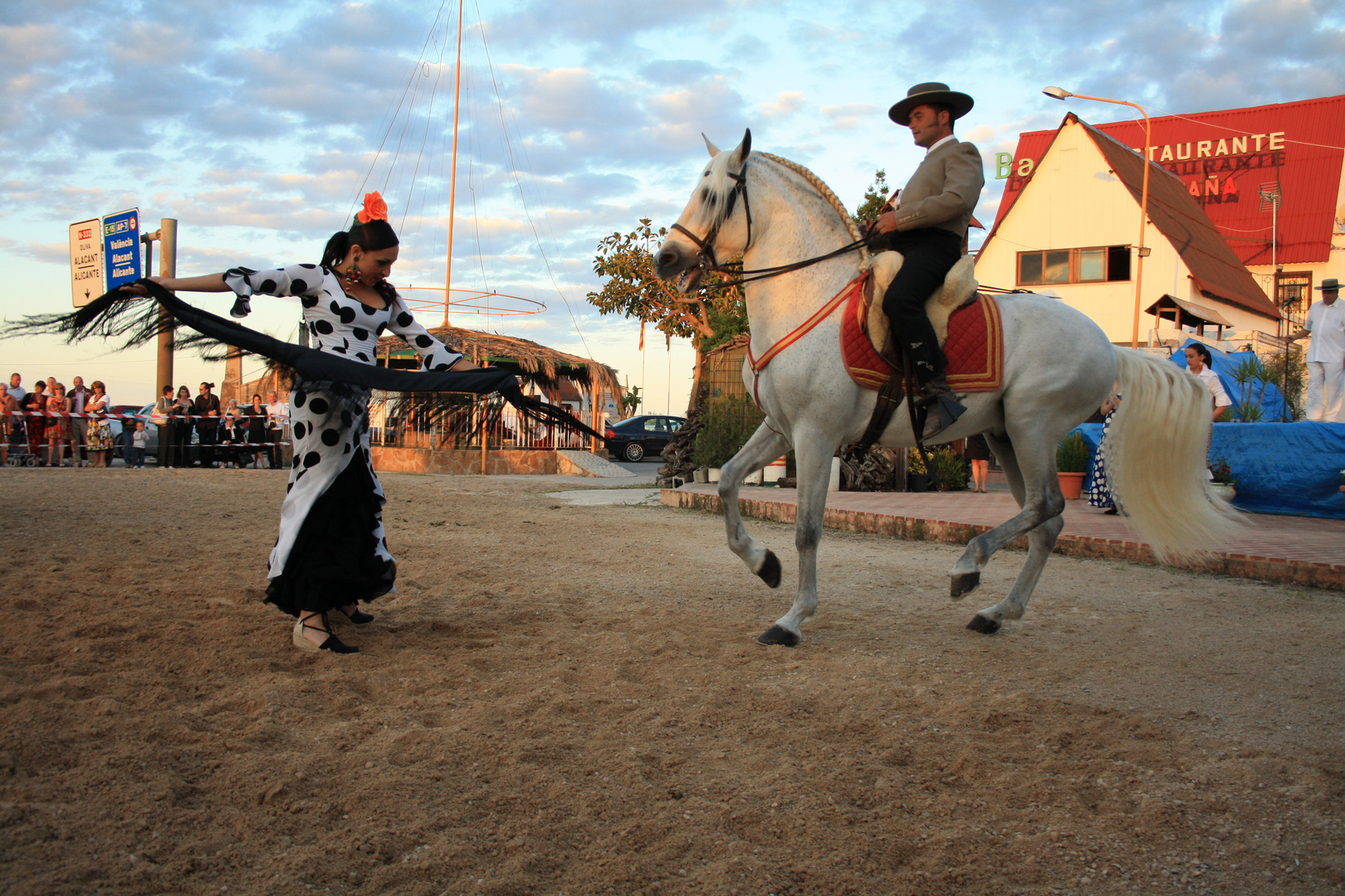 Bailando con el cavallo