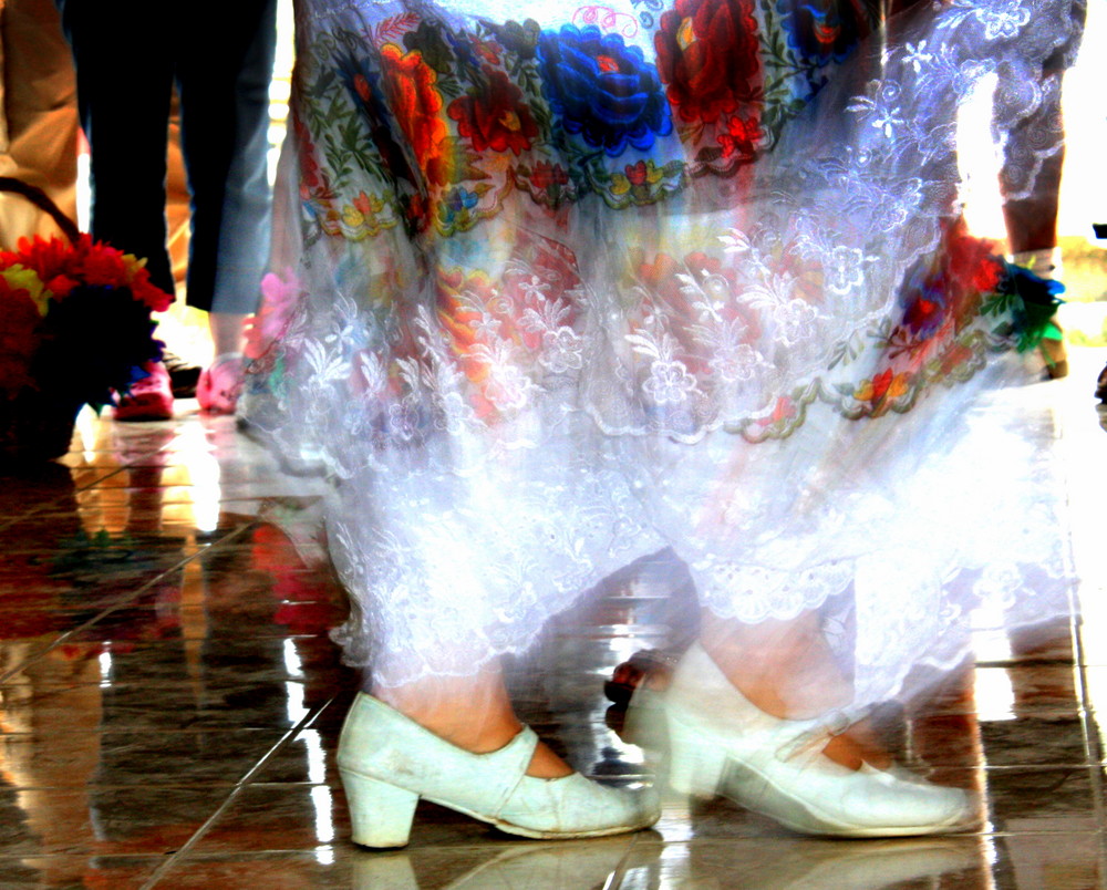 Bailando en Yucatán. México