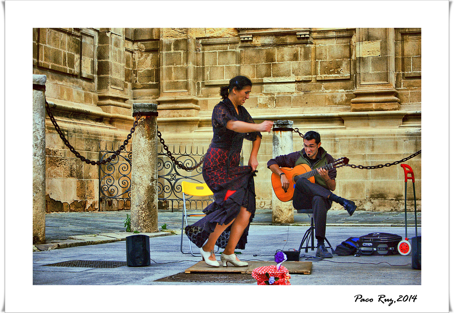 Bailaora de Flamenco