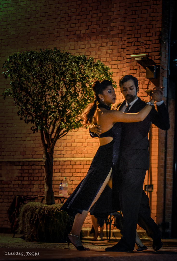 Bailarines de Tango