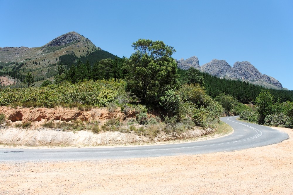 Bain´s Kloof Pass in der Nähe von Paarl