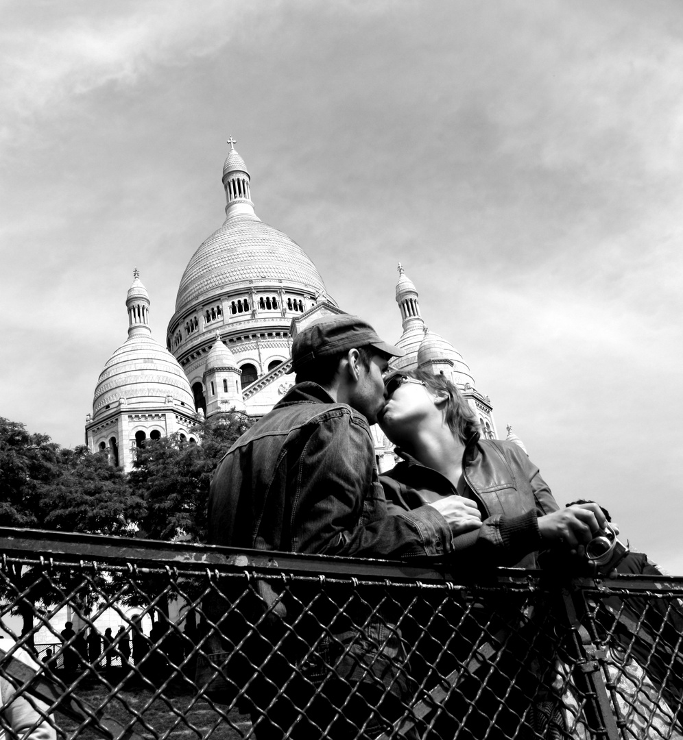 Baiser à Montmartre