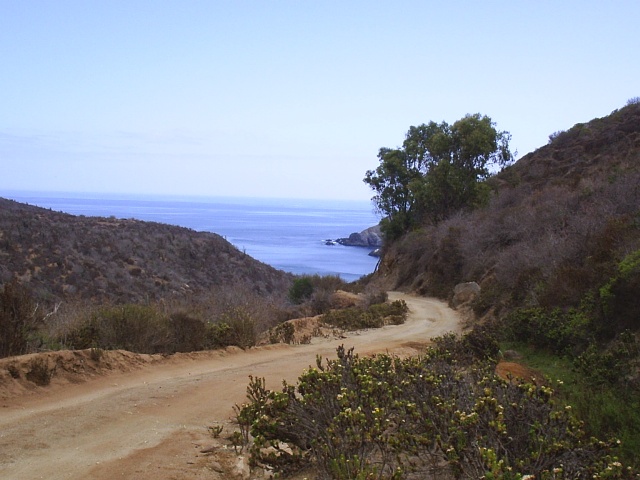 Bajando al mar