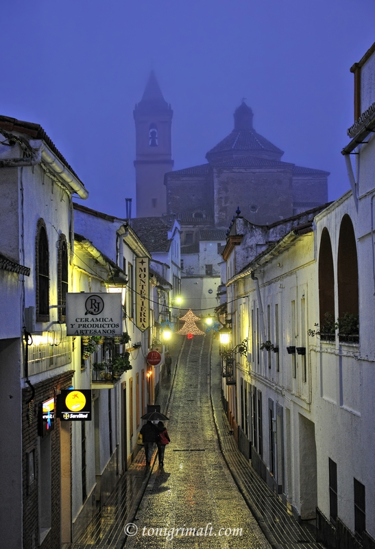 Bajo la lluvia de Jabugo