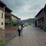 Bajo la lluvia